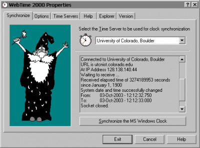 WebTime 2000 3.8 screenshot