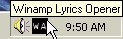 Winamp Lyrics Opener 1.1 screenshot
