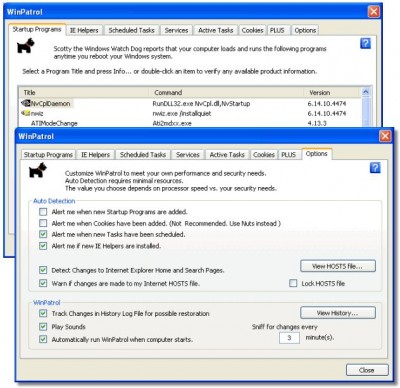 WinPatrol 11.2.2007.1 screenshot