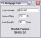 ODQ Mortgage Calculator 1.0 Screenshot